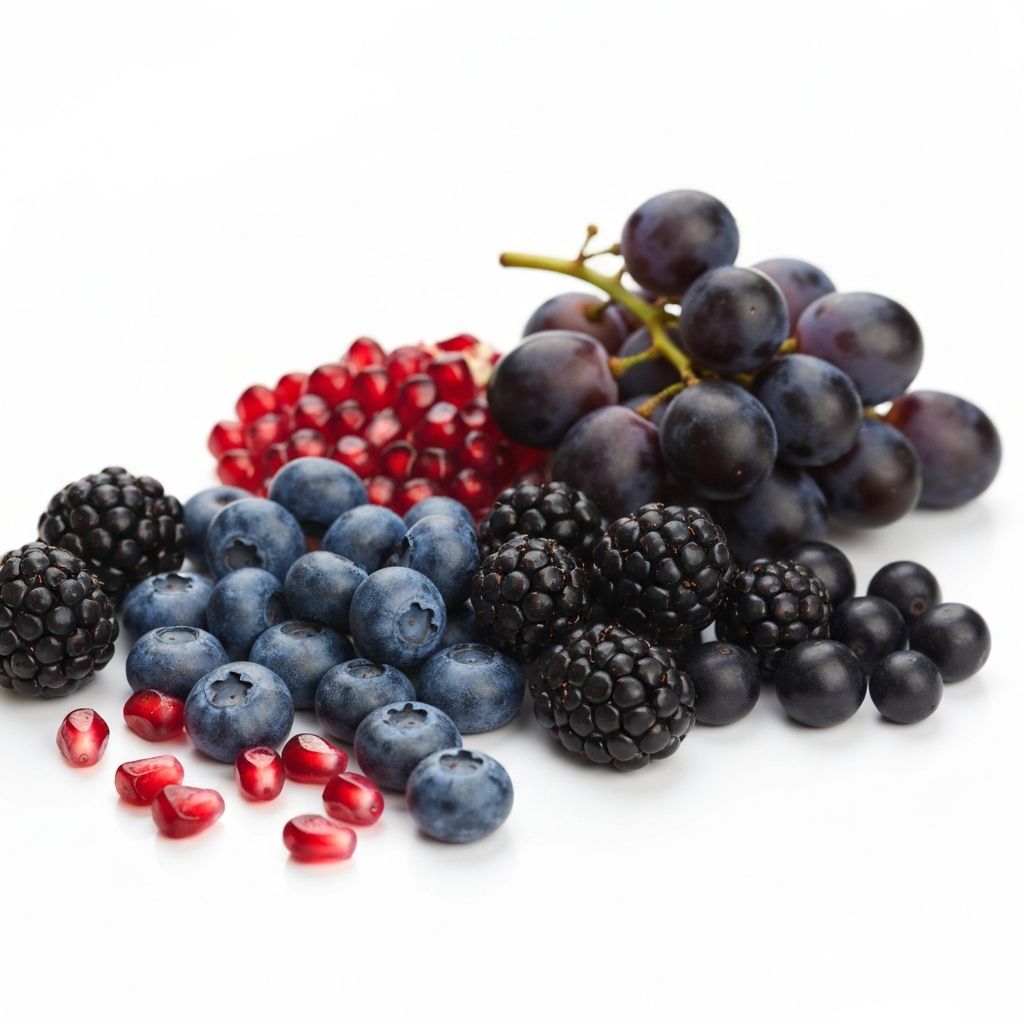 Antioxidáns gazdag bogyók és gyümölcsök