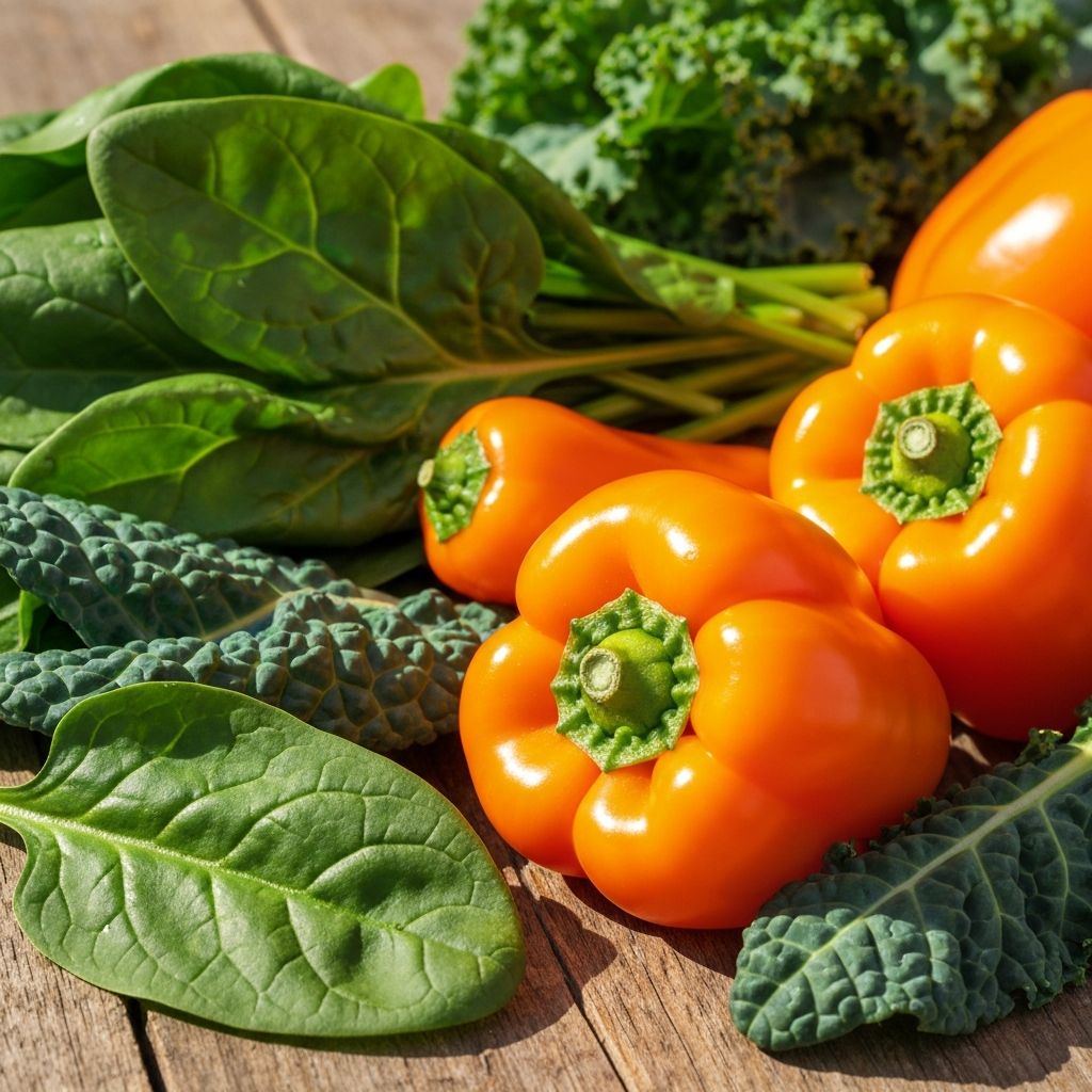 Lutein és zeaxantin gazdag táplálékek